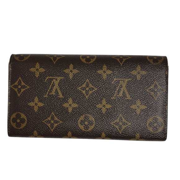 Louis Vuitton Sarah Long Wallet Monogram Portefeiulle Monogram Luxury Designer - Picture 2 of 15